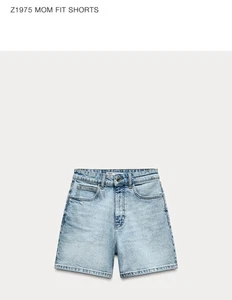 Zara Z1975 MOM FIT SHORTS Size 14 - Picture 1 of 6