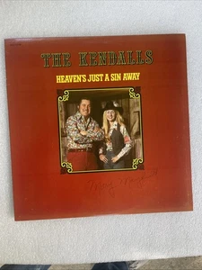 The Kendalls Heaven's Just a Sin Away LP [Ovation OV-17190] - Imagen 1 de 2