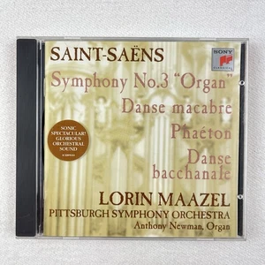 Saints Saeens Organ Symphony Tone Poems Pittsburgh Symphony Maazel (Audio CD) - Bild 1 von 2