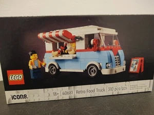 LEGO 40681 Retro Food Truck - Limited Edition GWP - New/Sealed - Picture 1 of 8
