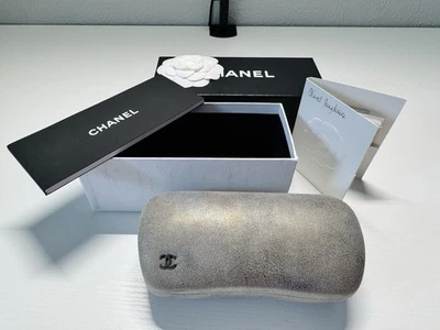 CHANEL WOMEN’S CAT EYE SUNGLASSES BROWN FRAME GRADIENT LENS AUTHENTIC PRE OWNED - image 1 of 4