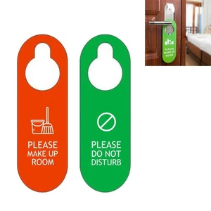 Hote Hanging Doorplate Hanging Doorplate PVC Bulletin Board Cleaning Door - Picture 1 of 12