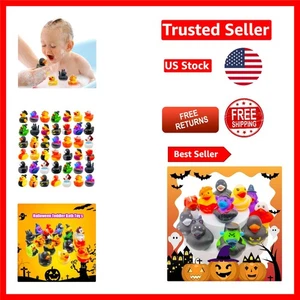 36 Stck. Halloween Gummienten - Sicheres & lustiges Badespielzeug für Kinderpartys - Bild 1 von 9