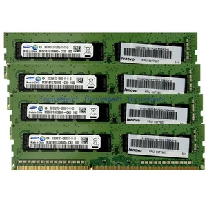 DDR3 32GB (4x8GB) PC3-12800E 1600MHz ECC Unbuffered UDIMM Ram for HP Workstation - Picture 1 of 5