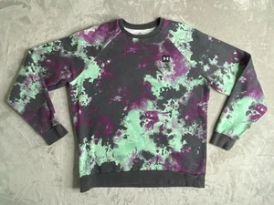 Under Armour Loose Fit Mens Crewneck Sweatshirt Size Medium Color Splash - Picture 1 of 9