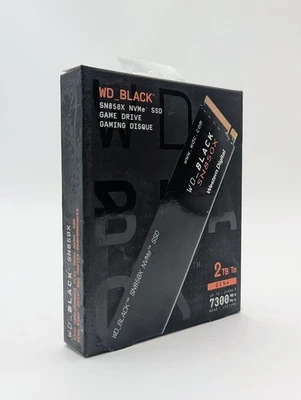 WD_BLACK 2TB SN850X NVMe Internal Gaming SSD Solid State Drives-Gen4 PCIe, M.2 - Image 1 of 4