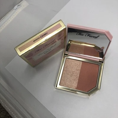 too faced Fruit Cocktail Blush Duo *Berries & Bubbly* BNIB FULL SIZE AUTHENTIC  - Image 1 of 2