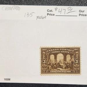 Canada #135 MOGH - CV $47.50 - Lot #11093 - Picture 1 of 1