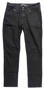Levis 529 Curvy Straight Black Jeans Size 8M 29X32 - Picture 1 of 9
