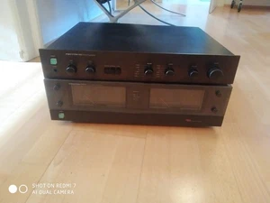 Proton D 1200 Endstufe und Proton 1100 Vorverstärker Voll funktionsfähig LED VU  - Bild 1 von 11