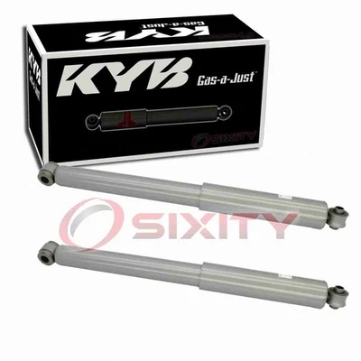2 pc KYB Gas-a-Just Rear Shock Absorbers for 1965-1974 Plymouth Fury III oq - Image 1 of 4