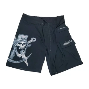 Para Hombres Tormenter Talla 34 8 Vías Elastizado Celda Bolsillo SPF35 Tabla Corta Barnacle Bill - Imagen 1 de 5