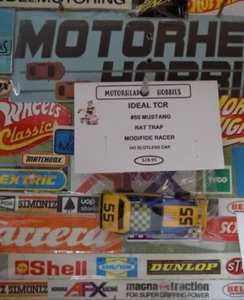 IDEAL TCR, #55 MUSTANG RAT TRAP MODIFIDE RACER With MK2 CHASSIS - Picture 1 of 5