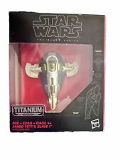 Star Wars Black Series Titanium Series  27 Jango Fett's Slave I Sealed New