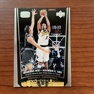 1998-99 Upper Deck Game-Dated Donyell Marshall Golden State Warriors #25 - Picture 1 of 2