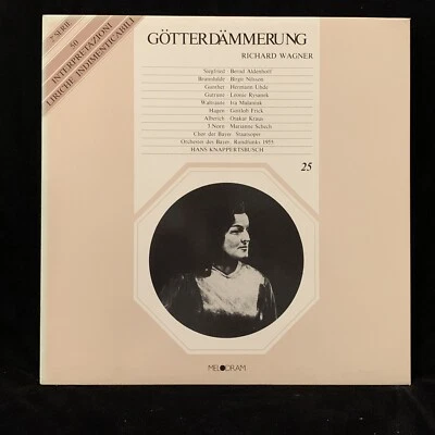 WAGNER Gotterdammerung - KNAPPERTSBUSCH, Bavaria Nilsson 1955 - MELODRAM 5LP BOX - Image 1 of 4