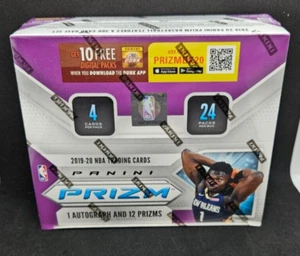 Caja al por menor Panini Prizm 2019-20 sellada 24 paquetes Zion Morant Herro - Imagen 1 de 1