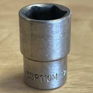 Cornwell Tool 12mm Shallow Socket 1/4" Drive 6 Point bluePOWER CBP110M - Picture 1 of 6