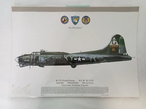 Impresión B-17 Flying Fortress Aviation A3 - Imagen 1 de 6