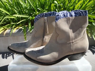 Bota de gamuza Golden Goose Deluxe Brand YOUNG Bandana color tostado envejecido, EU37 Foto 1 de 4