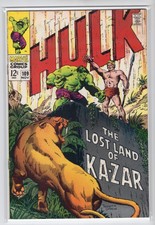 Incredible Hulk Issue #109 Marvel Comics (Nov. 1968) FN/VF