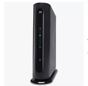 Motorola MG7315 8x4 DOCSIS 3.0 Cable Modem Plus N450 4Port Wireless Router - Picture 1 of 1