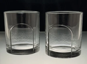 Pair CHIVAS REGAL Scotch Whiskey Glass "Limited Edition" Year 2000 Engraved - Picture 1 of 6