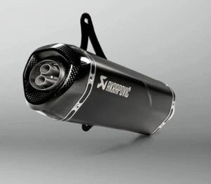 AKRAPOVIC VESPA GTS  250 2005-2013  SLIP ON LINE SS EXHAUST SYSTEM BLACK - Picture 1 of 3
