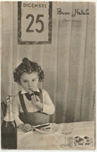 AUGURALI - BUON NATALE - 25 DICEMBRE - VIAGG. 1955 -64928- - Picture 1 of 1