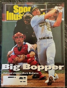 Sports Illustrated - June 1 1992 - Mark McGwire - Oakland Athletics - Picture 1 of 3