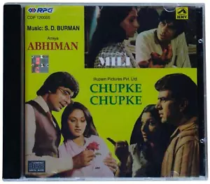 S.D. BURMAN Amiya Abhiman / Chupke Chupke / Mili CD OOP India Bollywood Scores - Picture 1 of 4