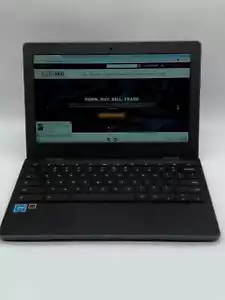 Asus Chromebook C204M 11.6 Inch Celeron N4000 4GB 32GB eMMC Chrome OS Laptop - Picture 1 of 12