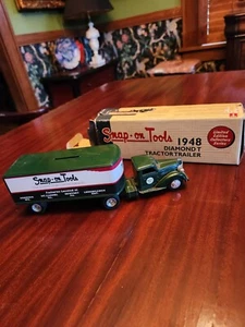 Ertl Limited edition NIB Snap-on-Tools 1949 Diamond T truck bank. - Picture 1 of 7
