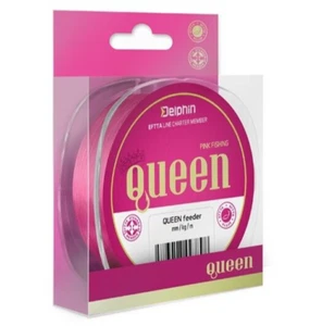 QUEEN Angelschnur  | monofile Schnur zum Angeln in PINK | 300m | Forellenschnur - Bild 1 von 3
