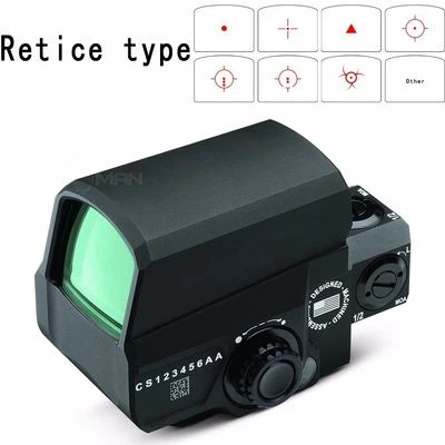 Tactical Optic (LCO) Reflex 1X Red Green Dot Sight 1 MOA Dot Rifle Scopes - Image 1 of 4