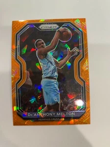 2020-21 Panini Prizm NBA De'Anthony Melton Orange Cracked Ice n. 26 - Foto 1 di 2