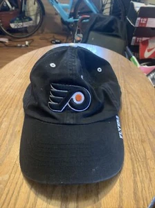 ‘47 Brand NHL Philadelphia Flyers Youth Black Strapback w/ Embroidered Logo EUC - Picture 1 of 10
