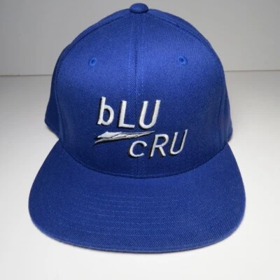 Sombrero Yamaha Racing Blu Cru Hombre Ajustable Snapback Azul Lana One Ten Yupoong Foto 1 de 4