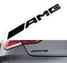 Stemma posteriore per AMG Nero Lucido new flat logo per Mercedes fregio emblema