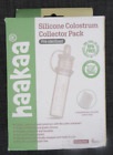 HaaKaa Silicone Colostrum Collector Set, 6 Pack with storage 