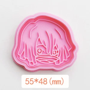 Cazador de demonios Iguro Obanai mantequilla galleta tipo empuje impresión herramienta hornear molde - Imagen 1 de 4