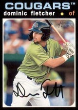 2020 Heritage Minors Base #24 Dominic Fletcher - Kane County Cougars