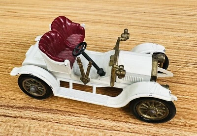 Vintage Matchbox Models Of Yesteryear 1909 Opel Coupe White Y-4 Lesney England - Image 1 of 4