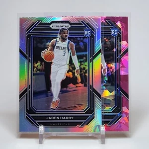 2022-23 Panini Prizm Jaden Hardy Rookie Pink Ice Prizm & Silver Prizm - Picture 1 of 2
