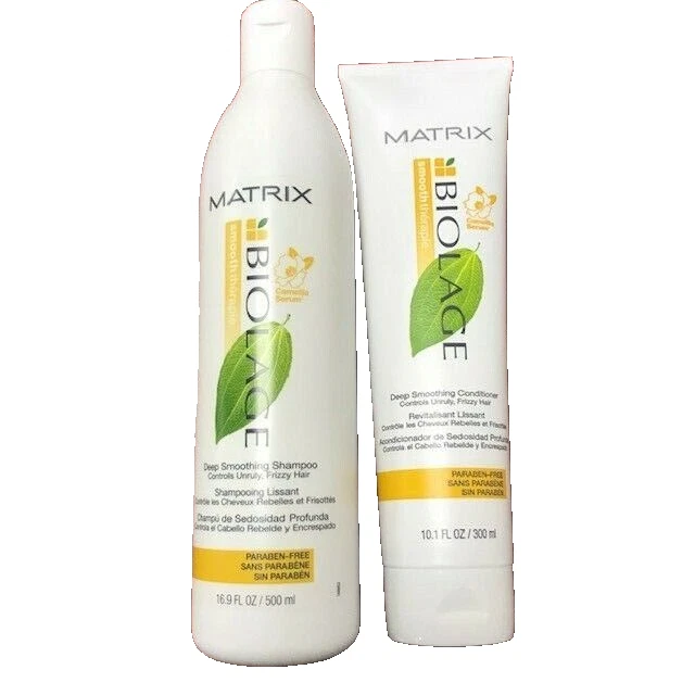 Matrix Biolage Deep Smoothing  Shampoo & Conditioner 16.9 / 10.1 oz ~ NEW - Image 1 of 1