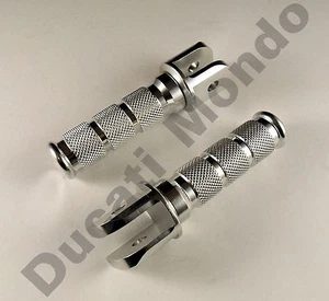 Juego de clavijas traseras de billete para pie de piloto delantero para Ducati 750 900 SS SL 851 888 redondo - Imagen 1 de 1