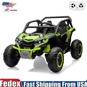 24V Kids Ride On UTV,2-Seater 4WD Off Road Electric Vehicles with Remote Control - Picture 1 of 15