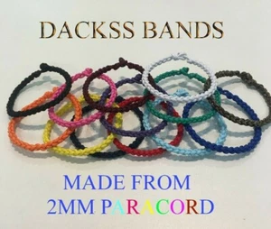 2mm paracord Hand made Wristband Bracelet Ladies & Gents Children Top Quality - Picture 1 of 15