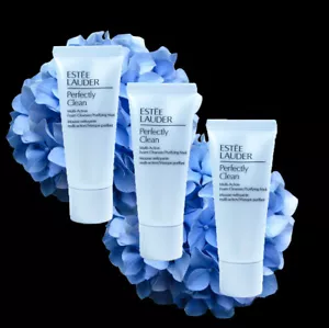 Estee Lauder Perfectly Clean Multi-Action Foam Cleanser/Purifying Mask 60ml/90ml - Picture 1 of 8