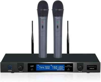 Sistema de micrófono inalámbrico doble Technical Pro UHF Foto 1 de 3